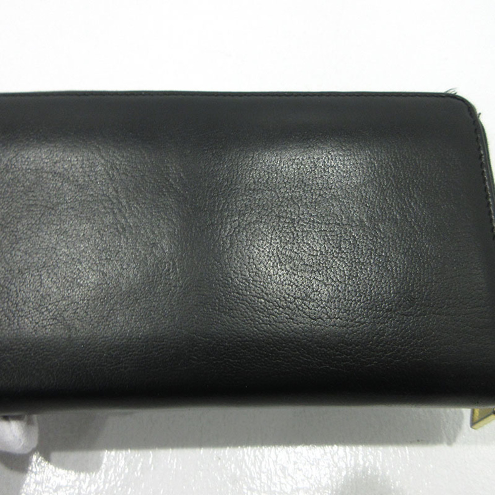 SAINT LAURENT Round Zip Long Wallet Black - Picture 9 of 12
